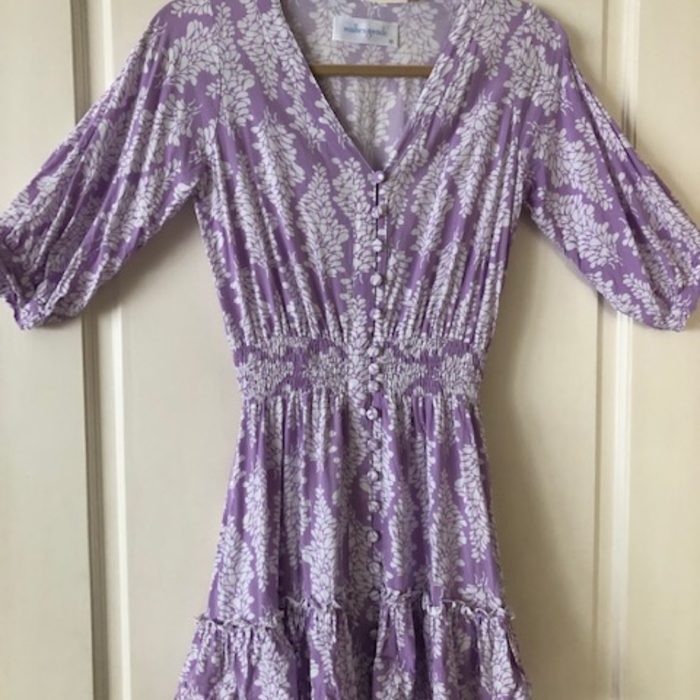 Walker and Wade Size XS Lavender Short Dress